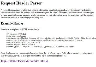 request header parser